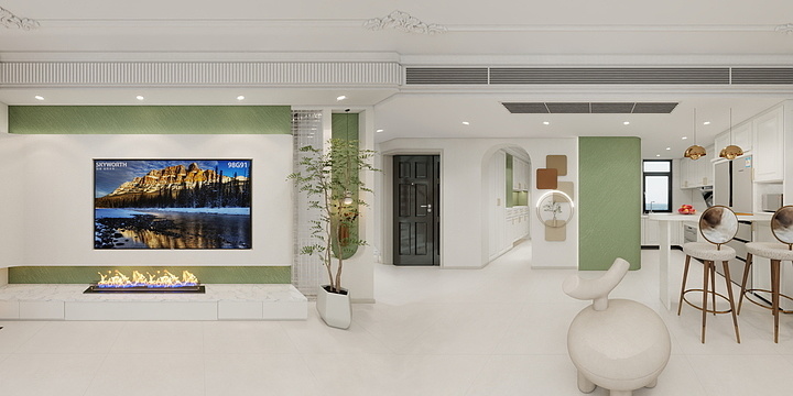 SJ丶赵-泽信湖畔云筑法式下叠-副本-装修设计方案