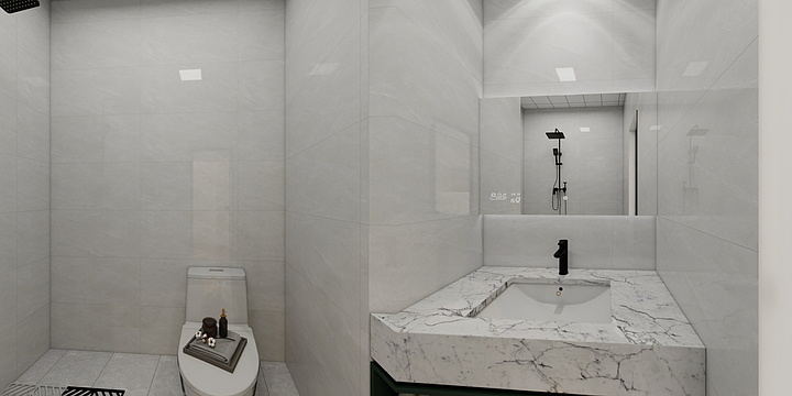 室内设计祁淇-万达公寓-装修设计方案