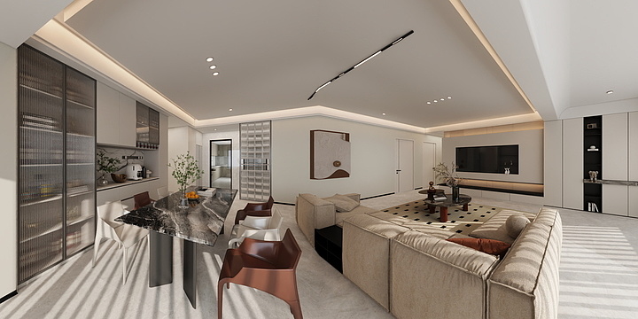 廖青的设计-凤凰里11-2601-装修设计方案