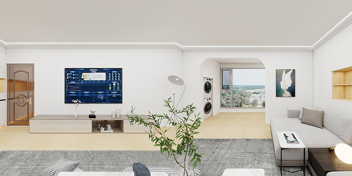 彦匠装饰一匡设计-洺悦府11-601室-装修设计方案