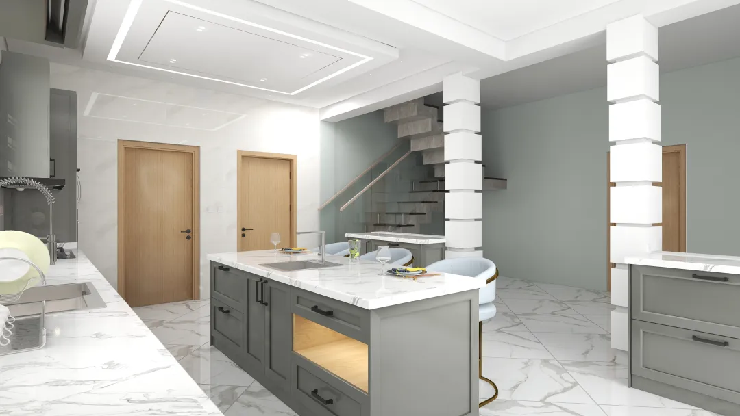 joenerly612的装修设计方案:Simple customized kitchen