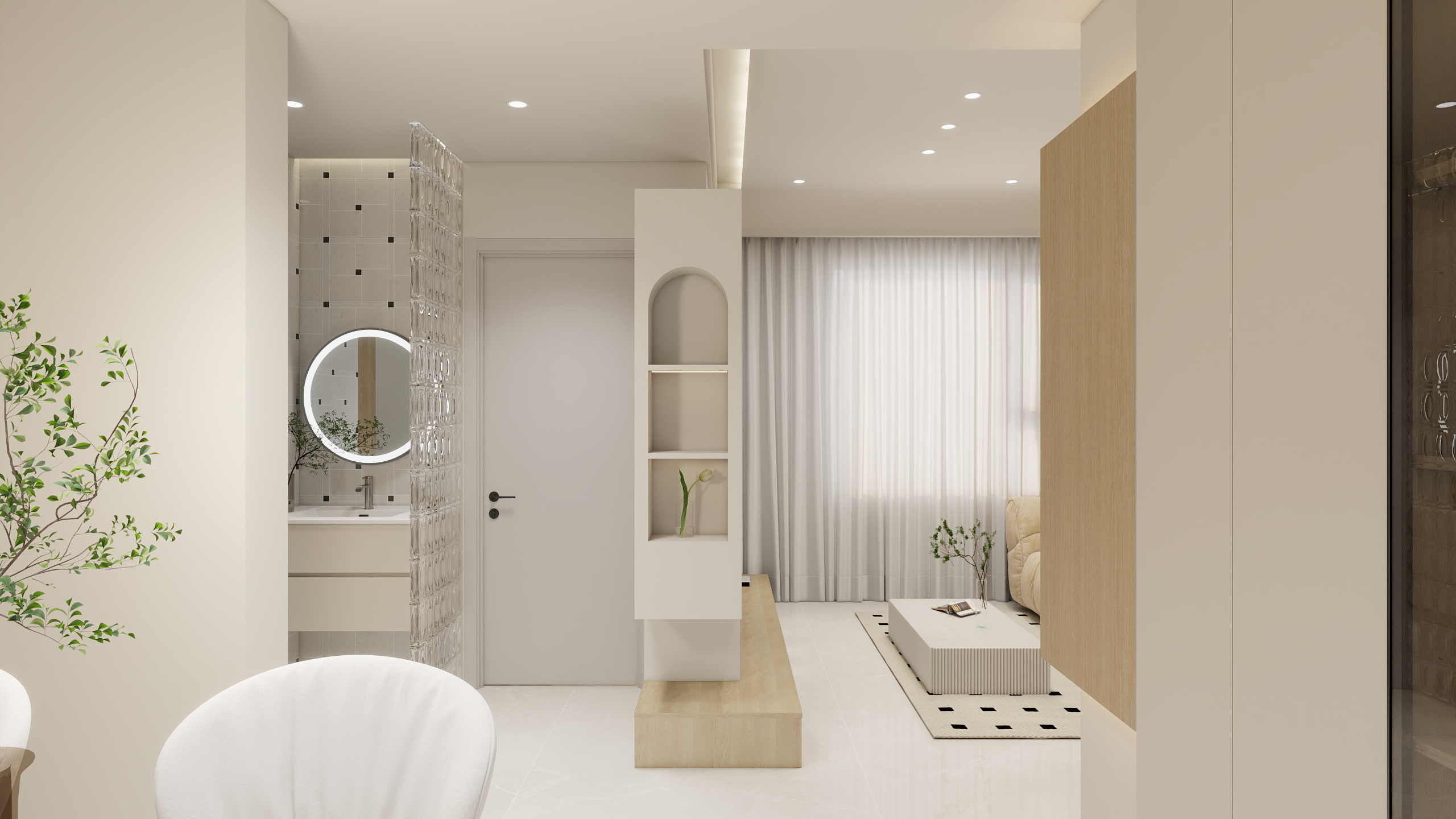 设计咨询师曹阳-59㎡2室-装修设计方案