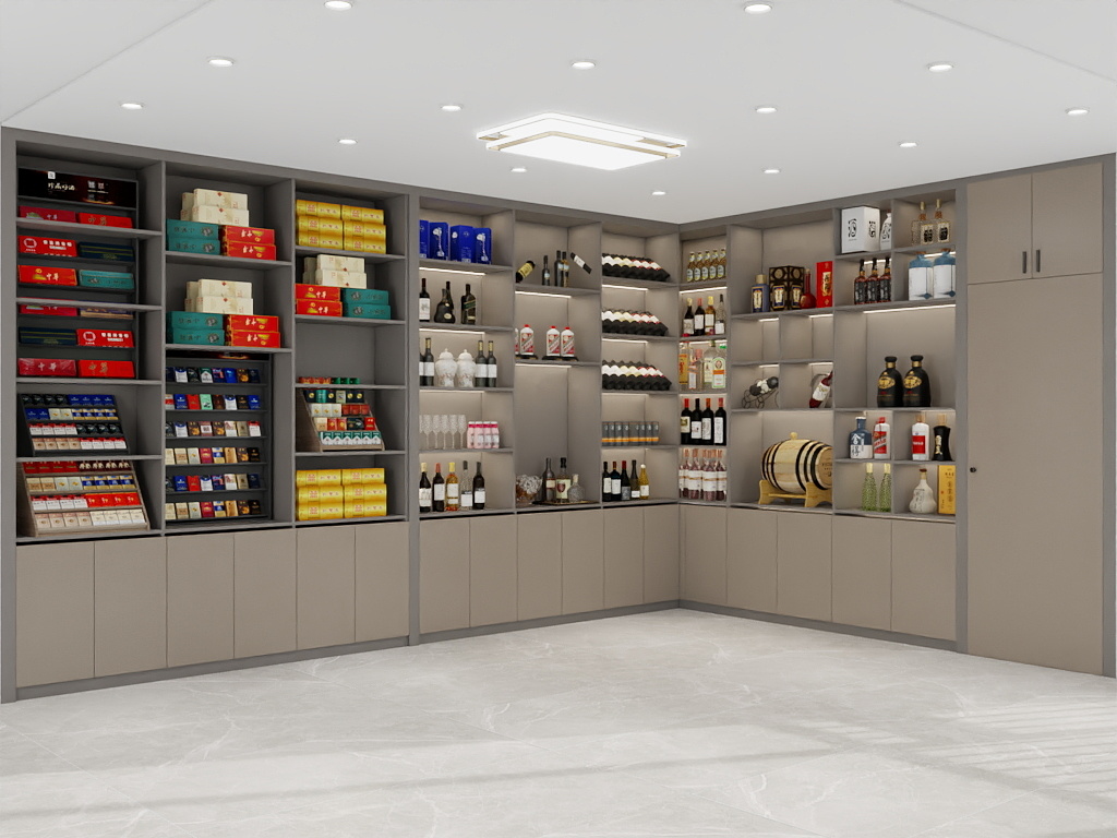 全案设计师小杨-才哥商店-装修设计方案