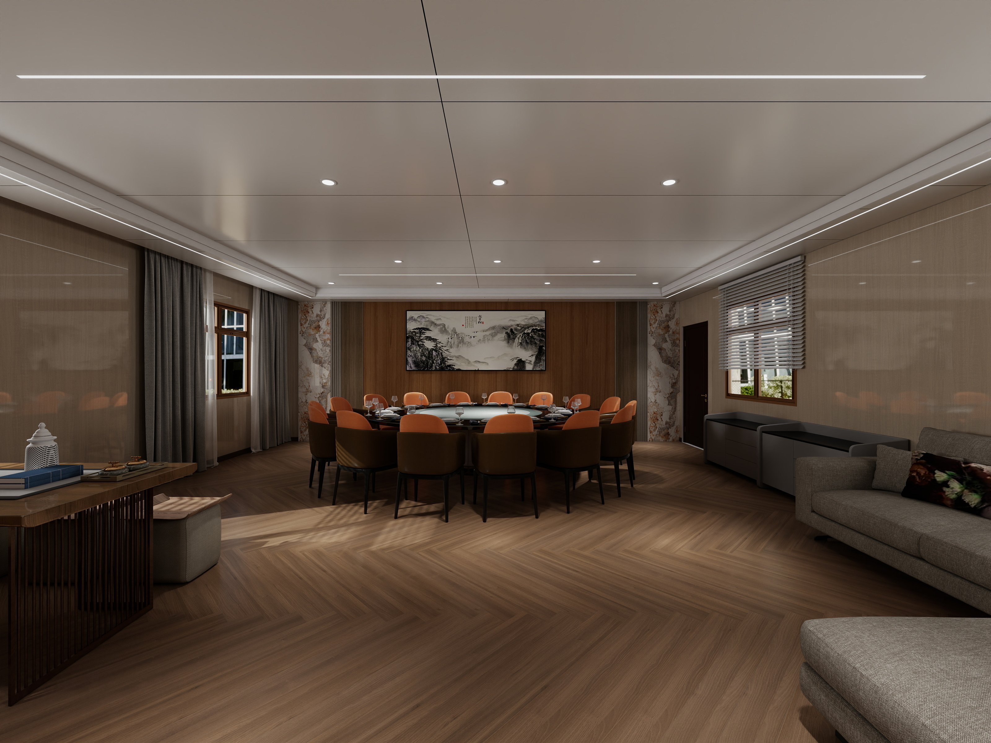 TRAU清静-办公会所-装修设计方案