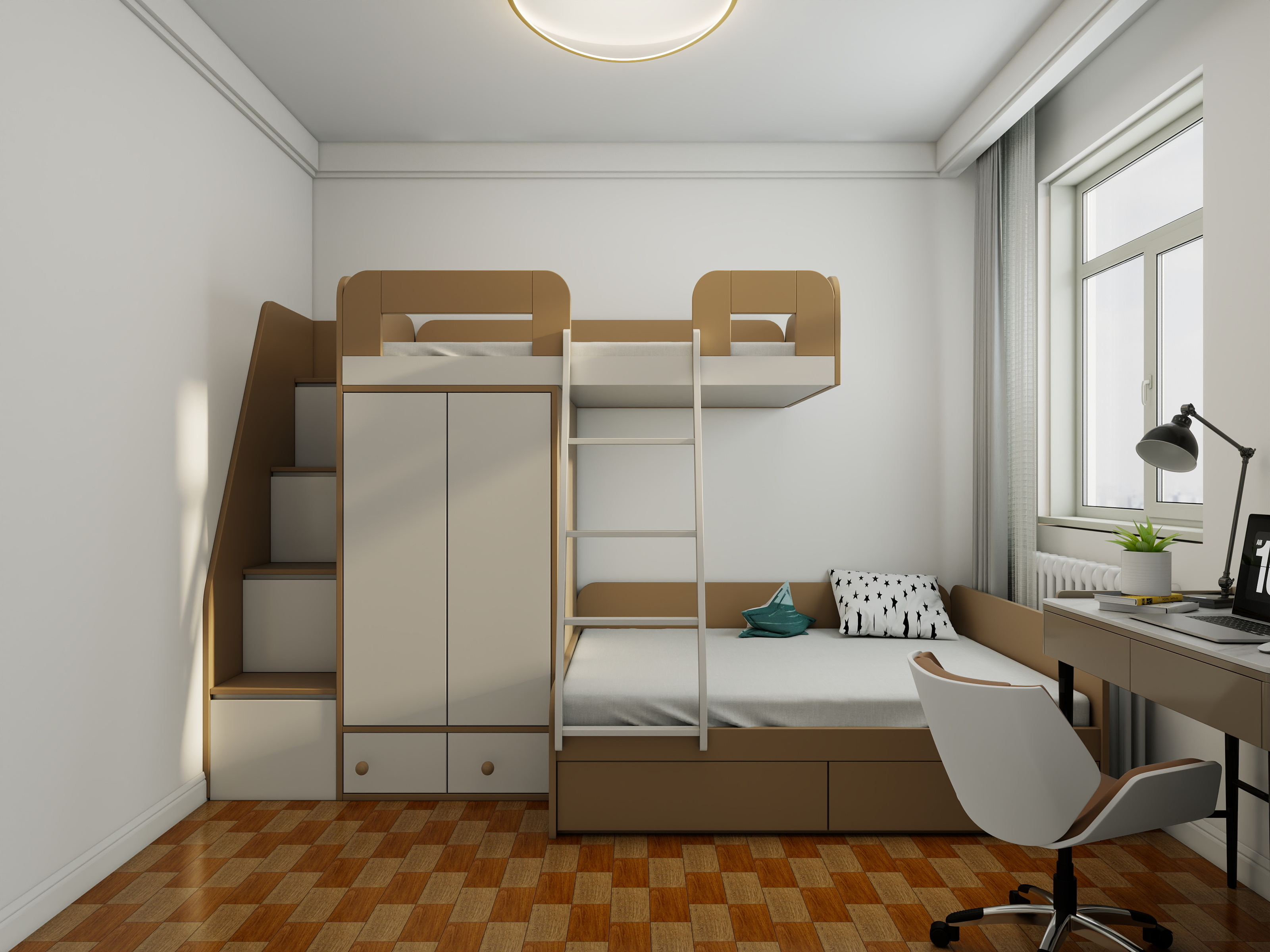 四月蚂蚁子弹飞-曙光里-装修设计方案