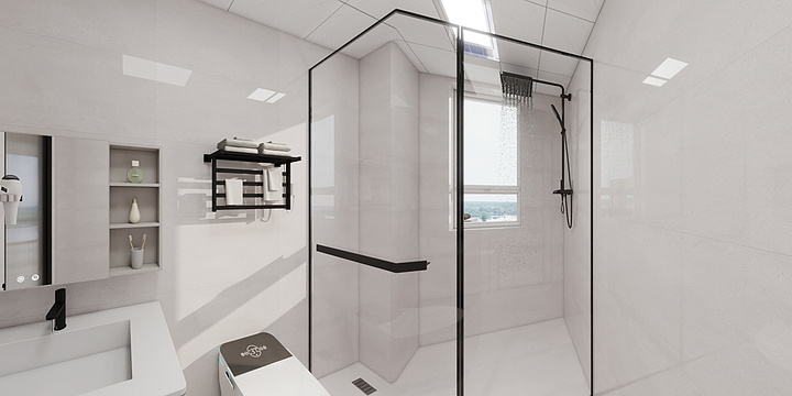 室内设计张先生-拓基2栋2单元604平面效果图-装修设计方案