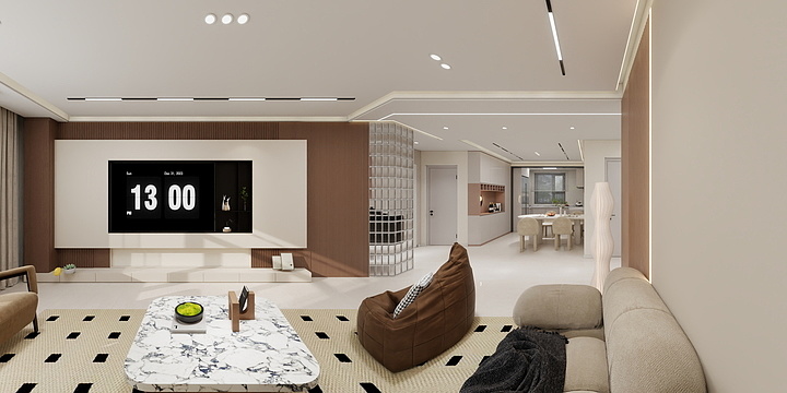 李帅-东方壹号院121㎡-装修设计方案