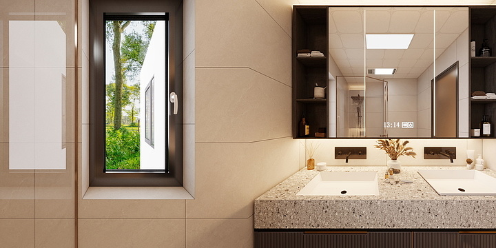 WENFENY-建发89户型简约风效果图-装修设计方案