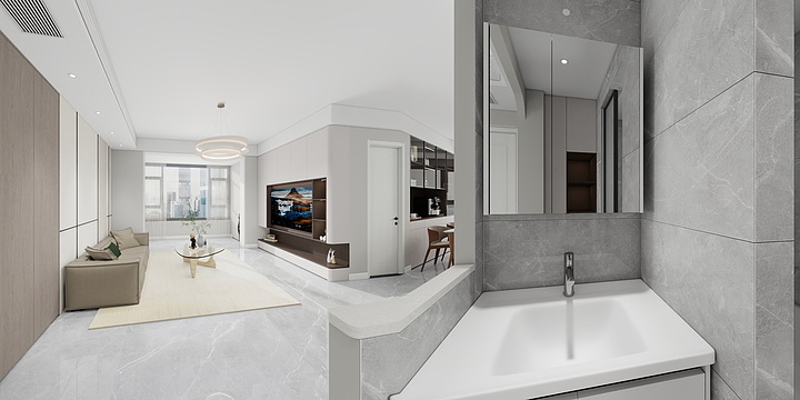 Baoyuwei-站文华庭-改一-装修设计方案