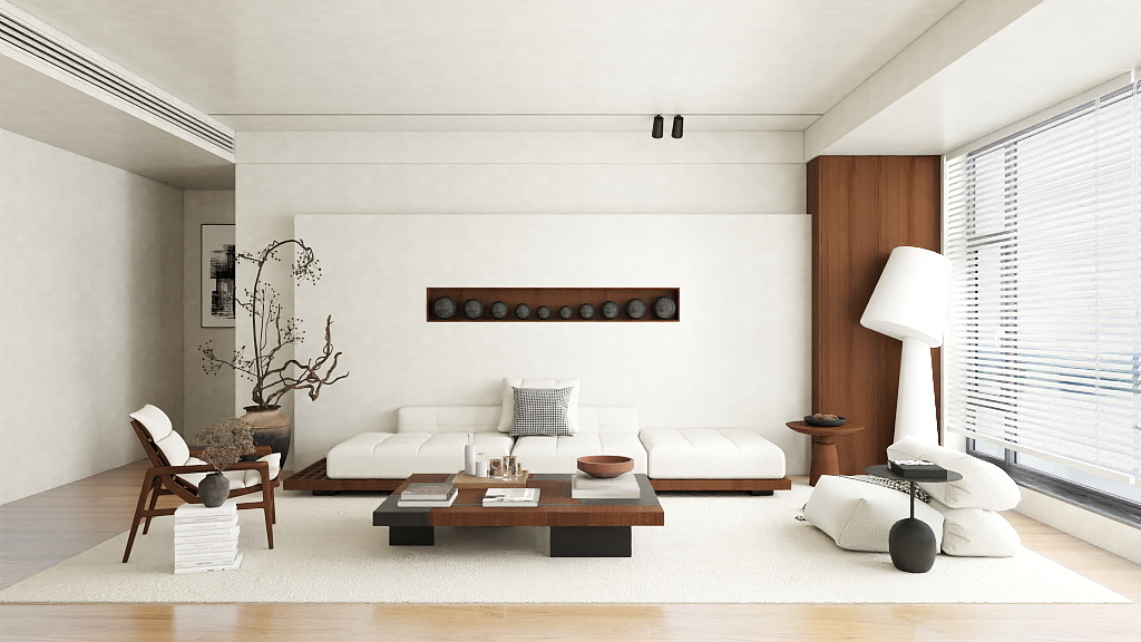 xiazxsC-中古客厅-装修设计方案