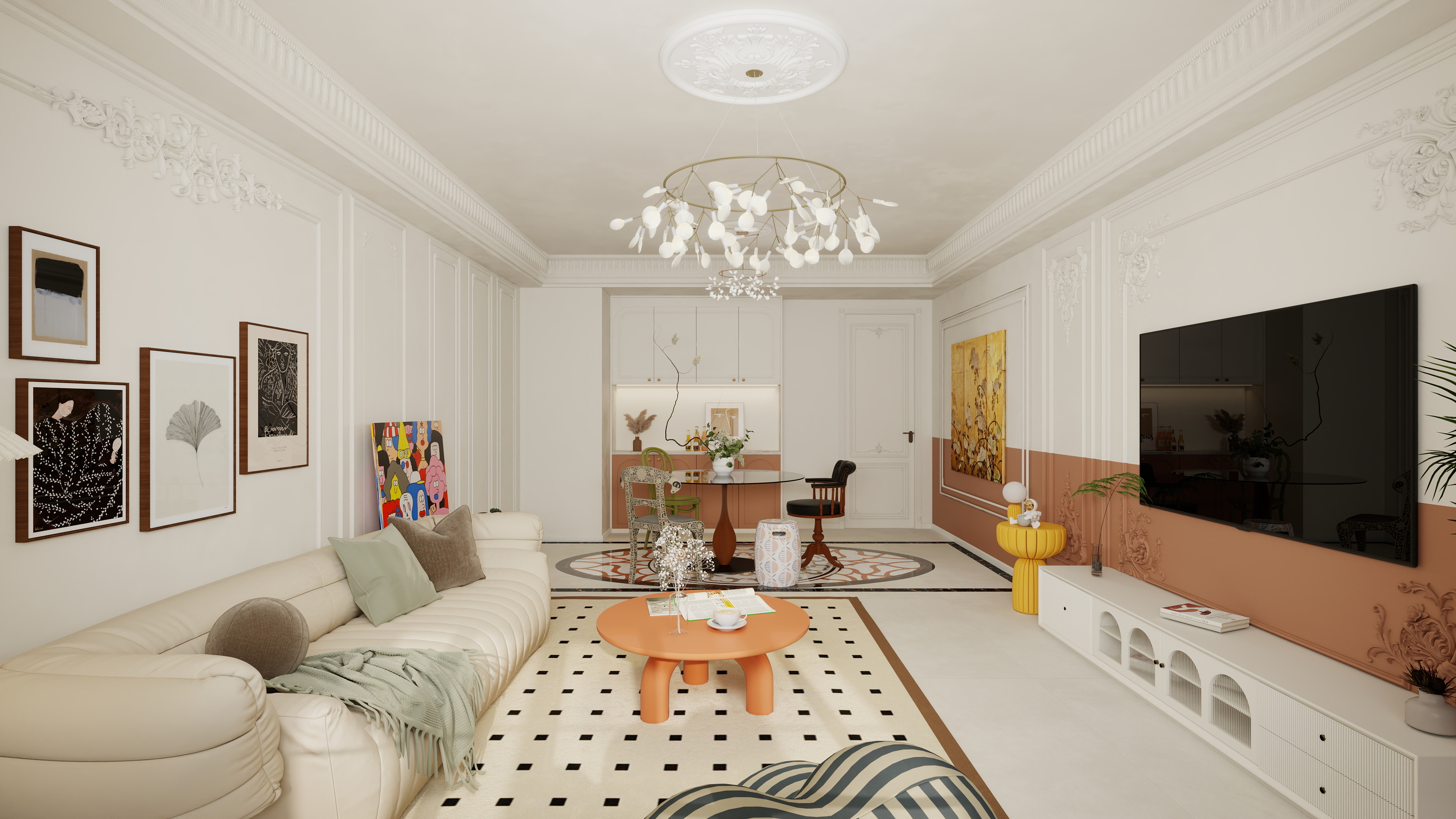 设计师余洋-保利东湾52㎡-装修设计方案