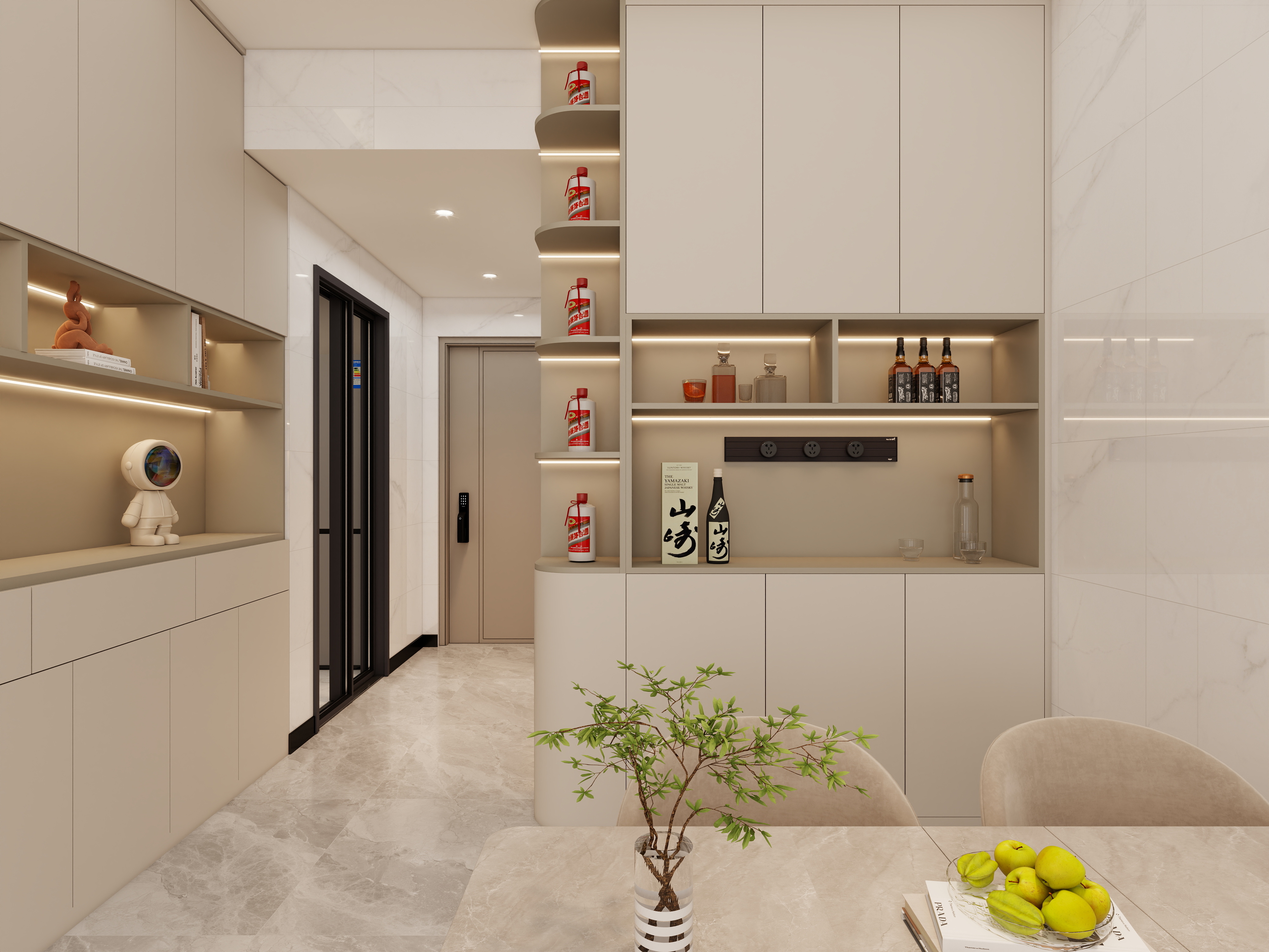 Creek3404休闲区-宏远·活力康城78㎡2室装修效果图