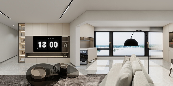 @kiki设计师-书香云海-装修设计方案