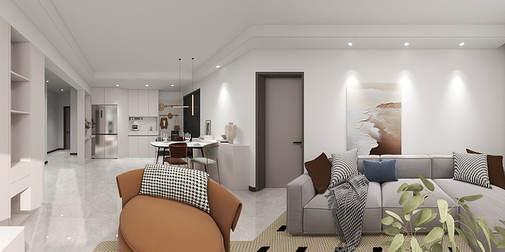 装修全案设计阿范-盛锦花园-装修设计方案