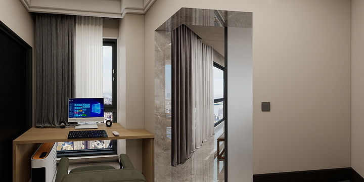 桂之皖设计-万昌东方巴黎湖岸--装修设计方案