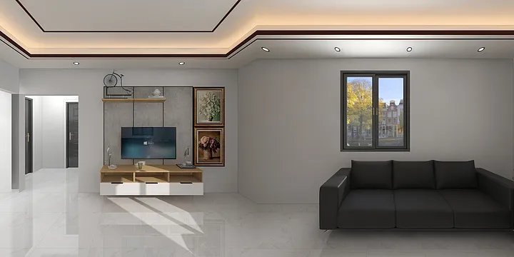 Anwar Shaikh的装修设计方案:Living Room