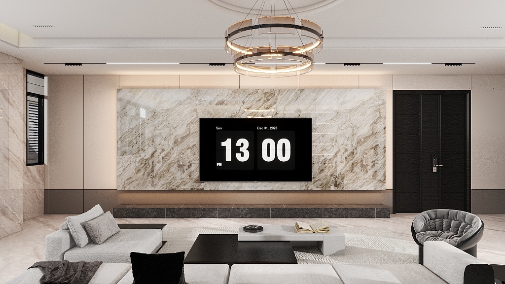 陈店自建楼7楼效果图-装修设计方案