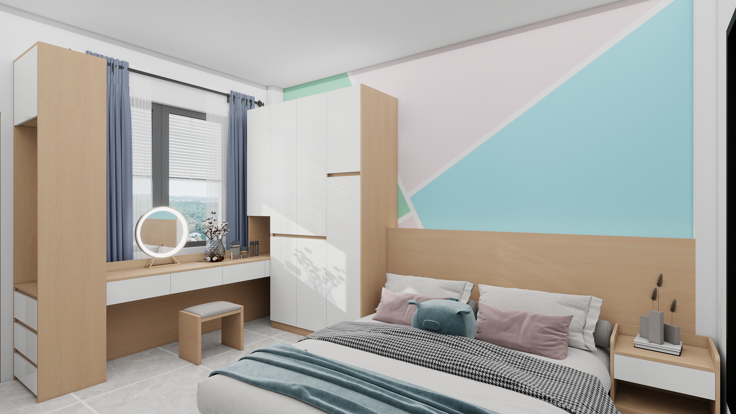 彭彪123-宾馆401-装修设计方案