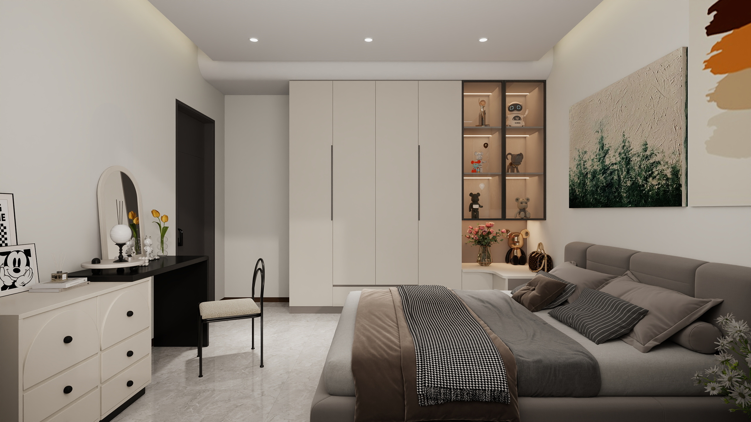 利州区-法狮龙-13.77平卧室-装修设计方案