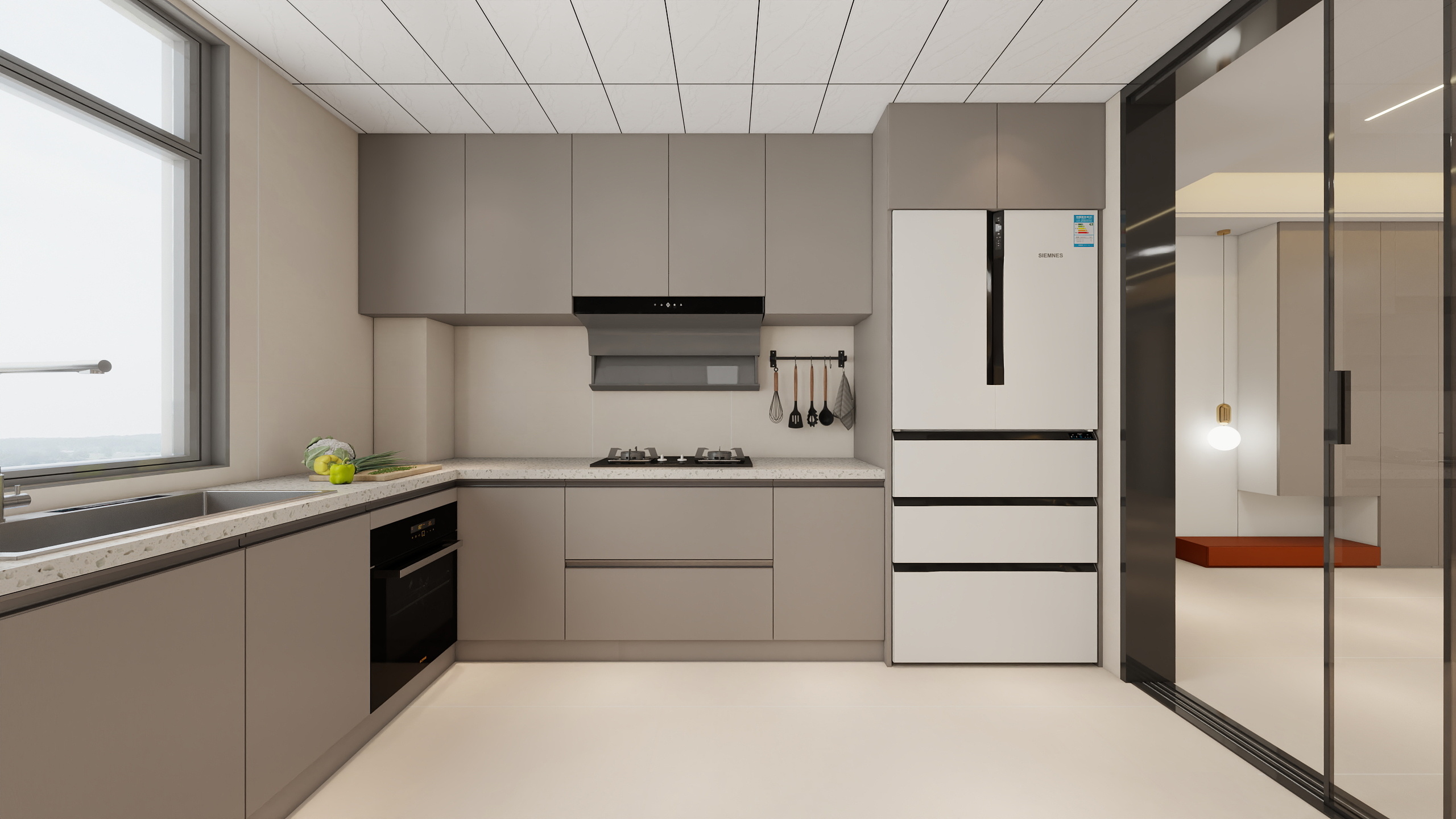 山西浩瀚设计工作室-赵总：东风映5-1301-装修设计方案