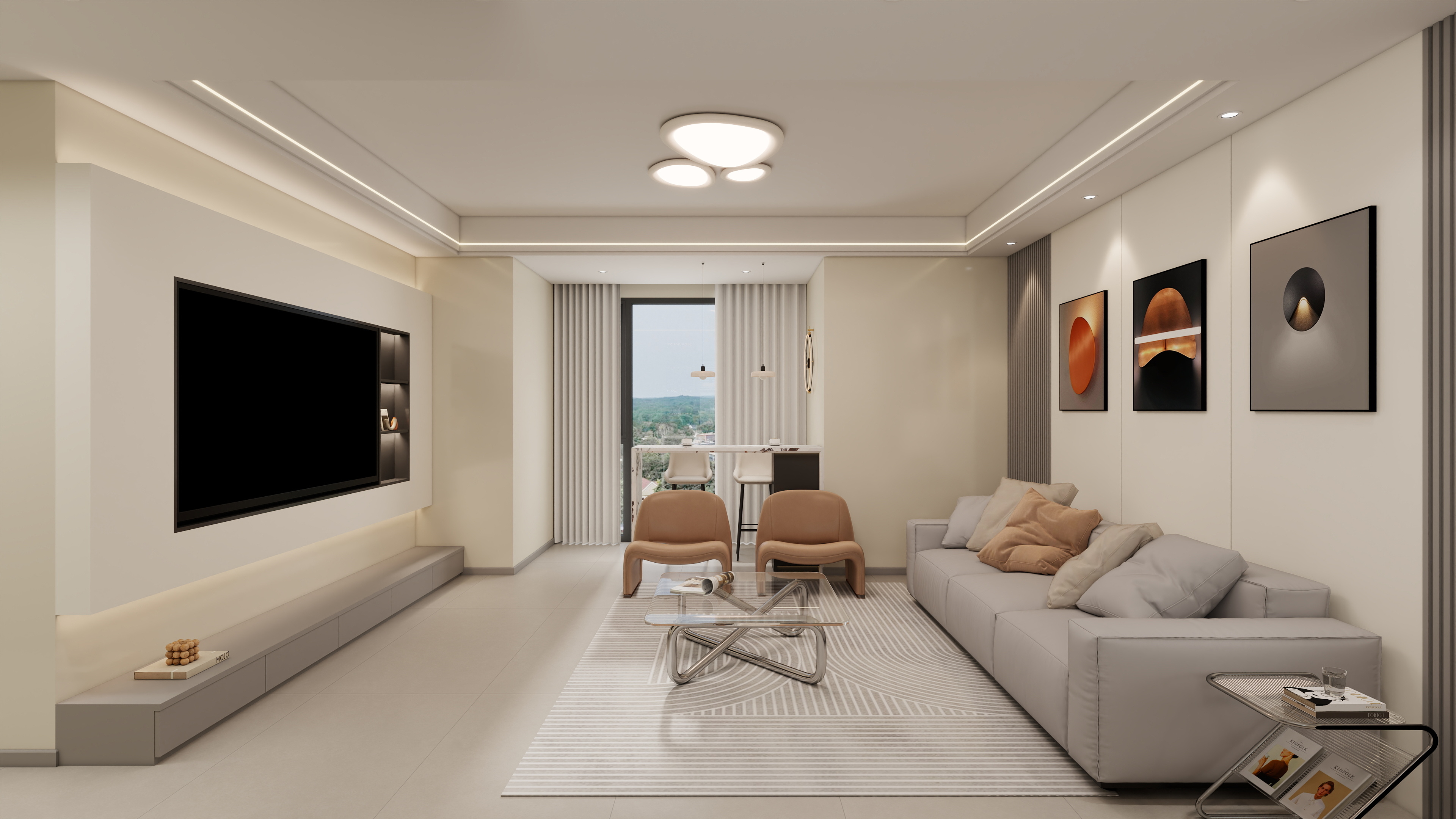 LS设计-刘闪-小区房113㎡1室-装修设计方案