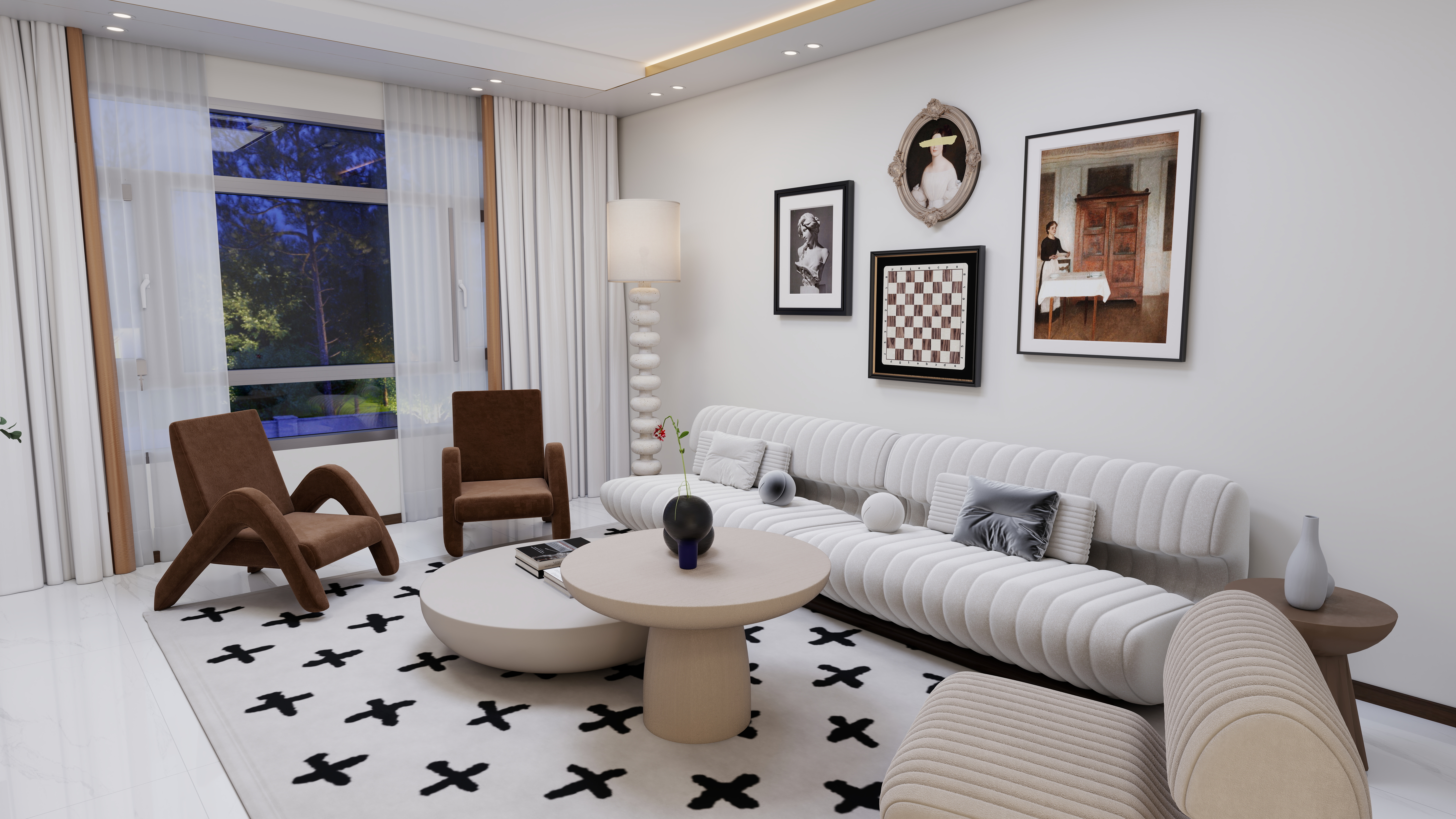 一人一猫在酒泉做设计-明珠花园-装修设计方案