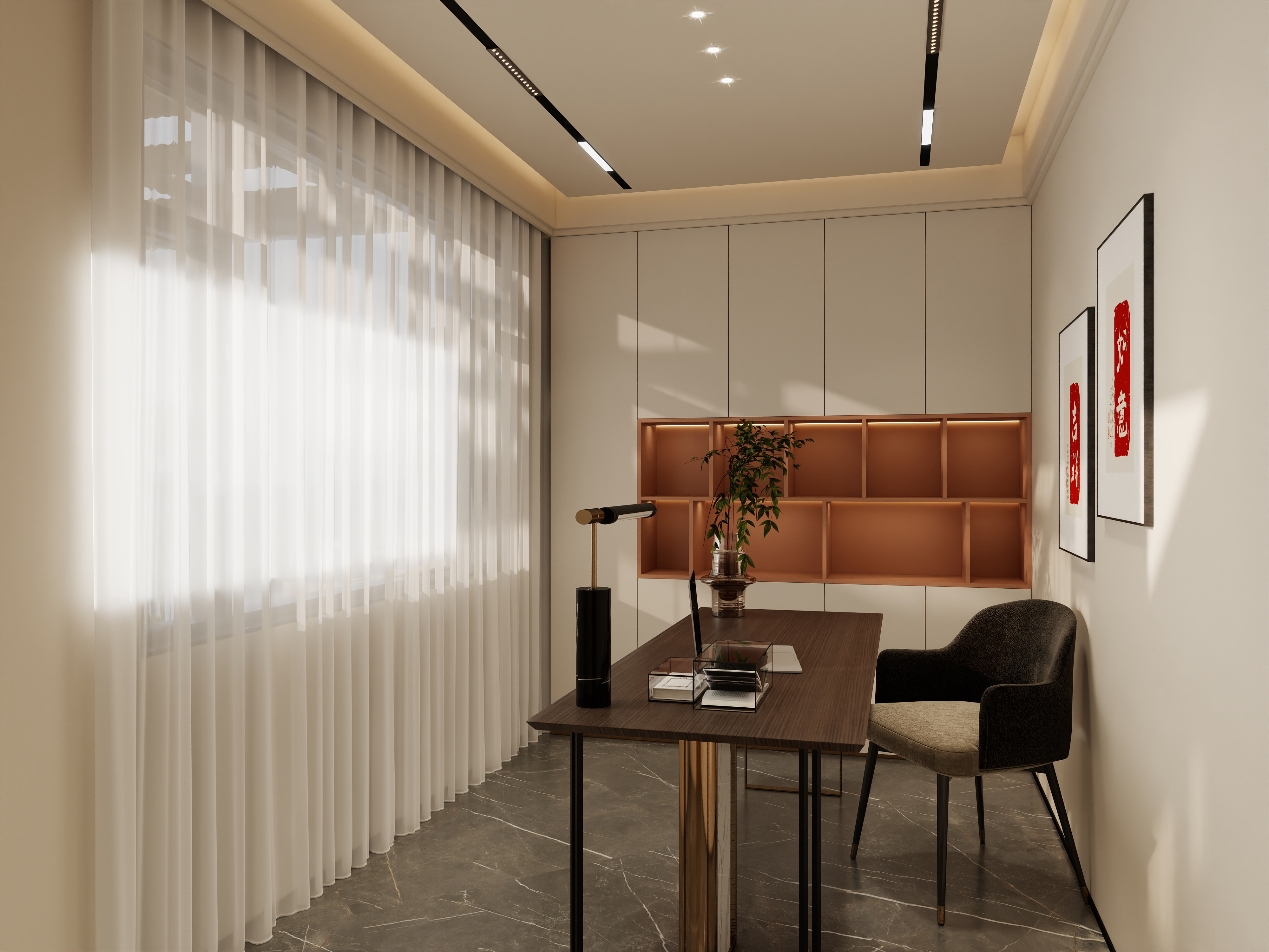 凌云設计-现代简约-复式装修效果图