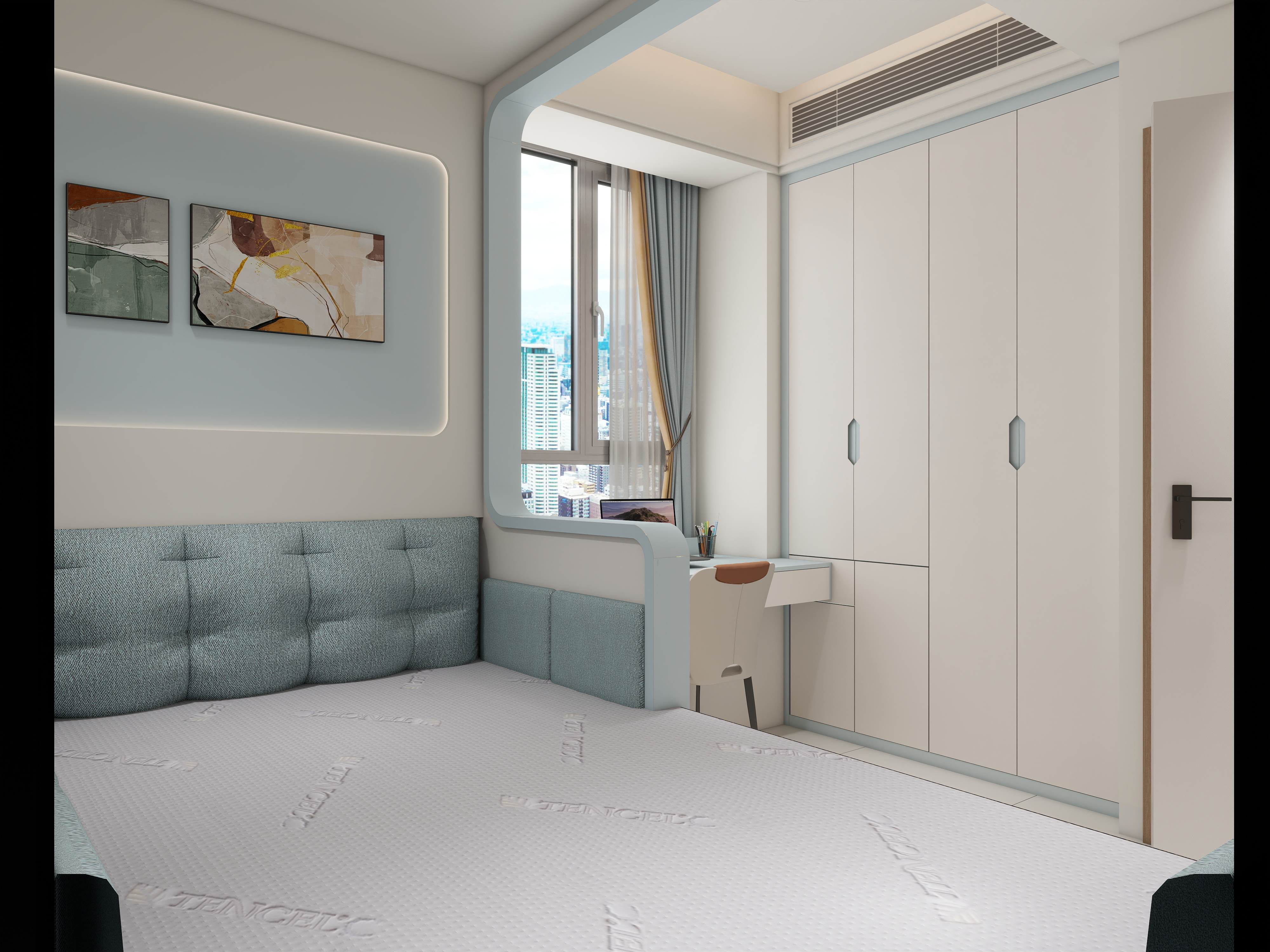 艺建装饰-雄立大厦A幢2205房-装修设计方案