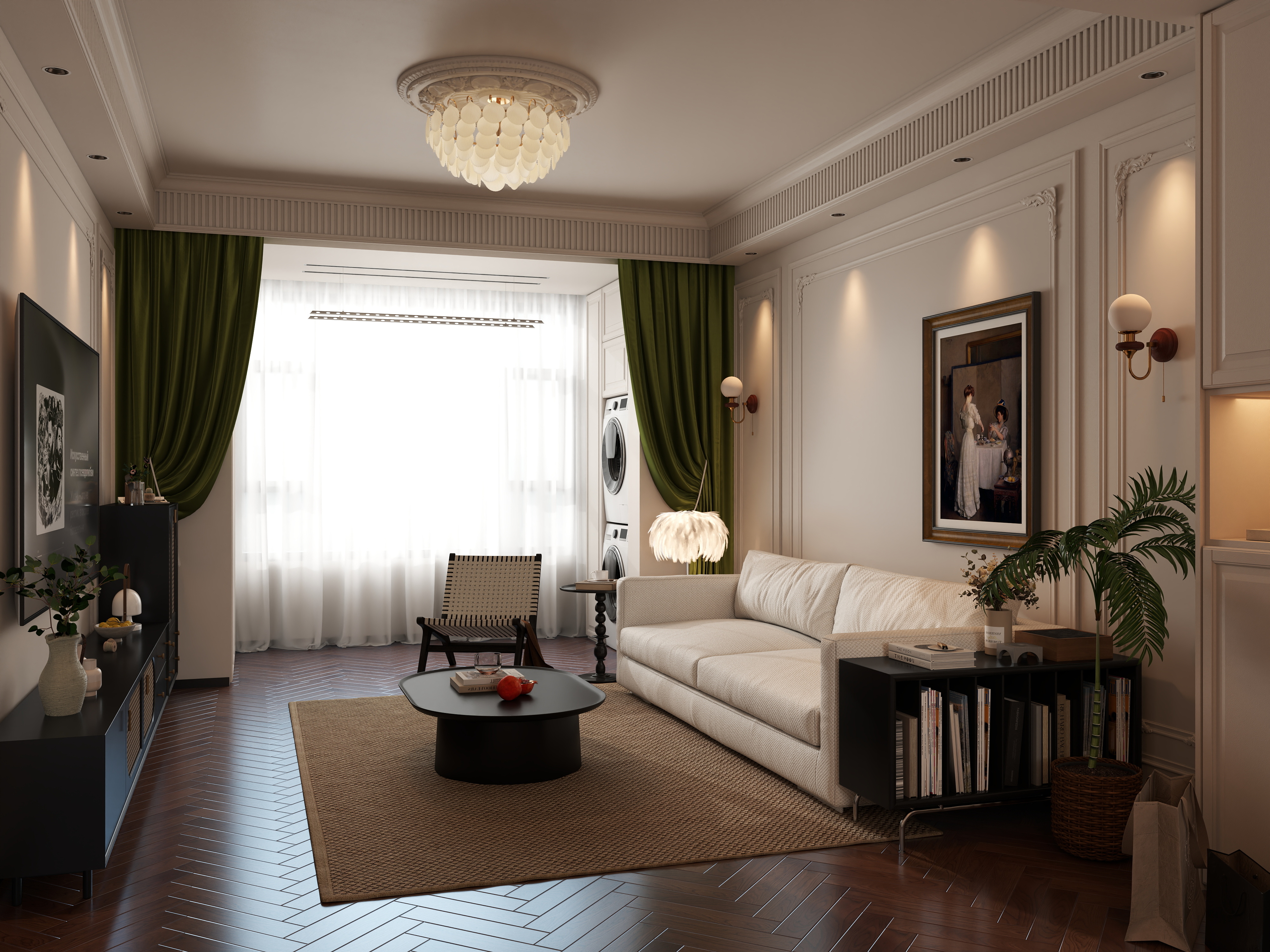 一个爱睡觉的懒虫-金湘国际城107㎡3室-装修设计方案