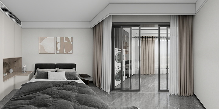 无界设计事务所-功臣御苑三期183㎡意式轻奢风格-装修设计方案