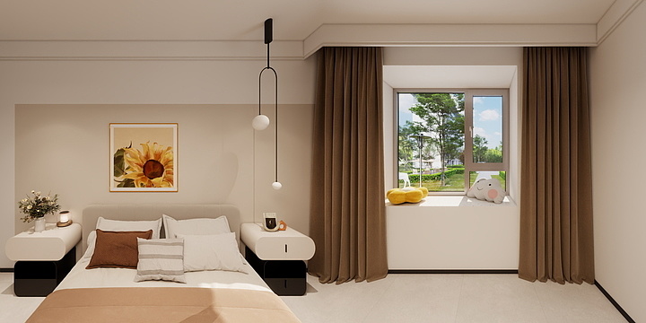 董设计dong-宝丽中央华府-装修设计方案