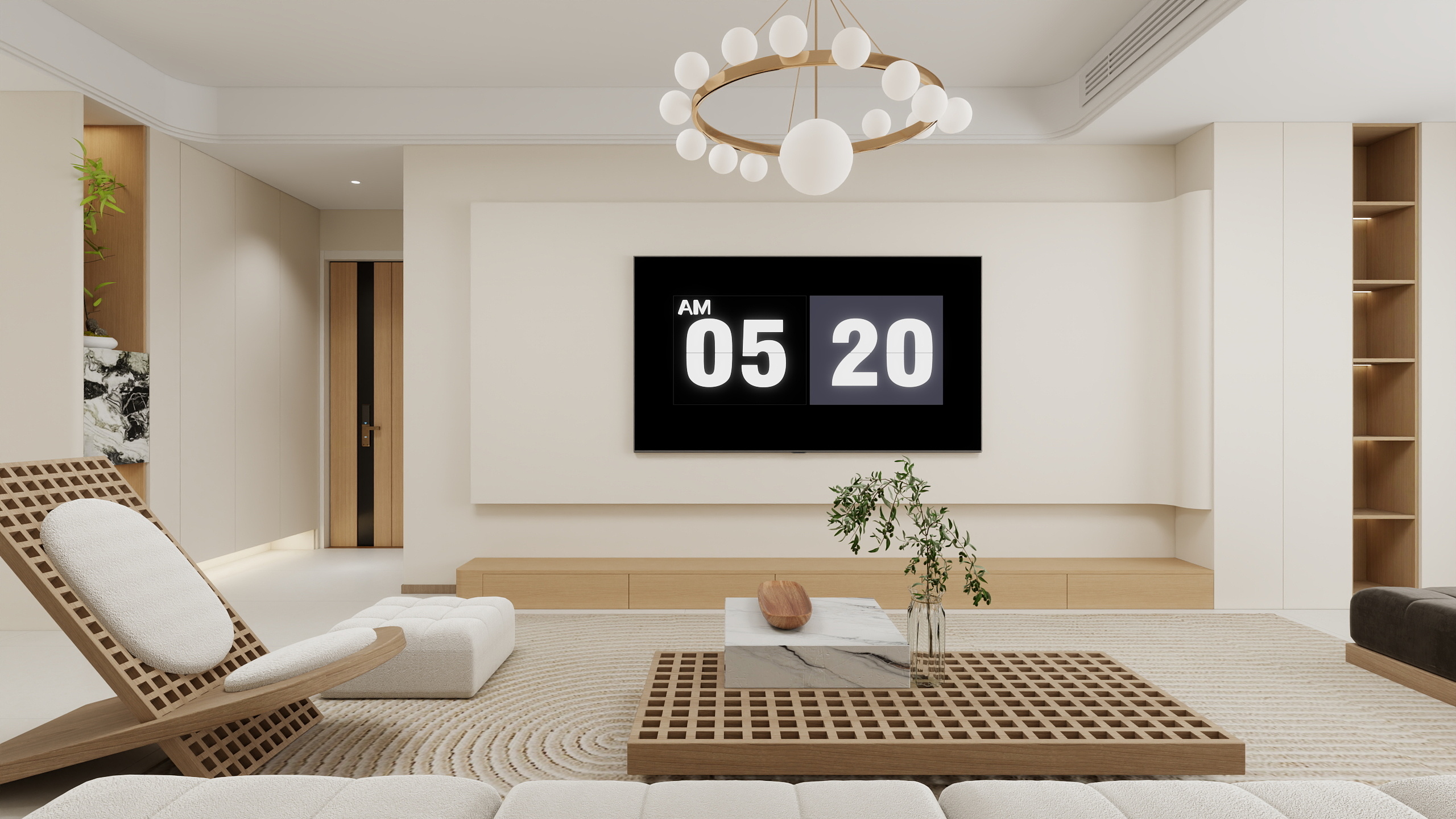 冬月DESIGN-121㎡3室装修效果图