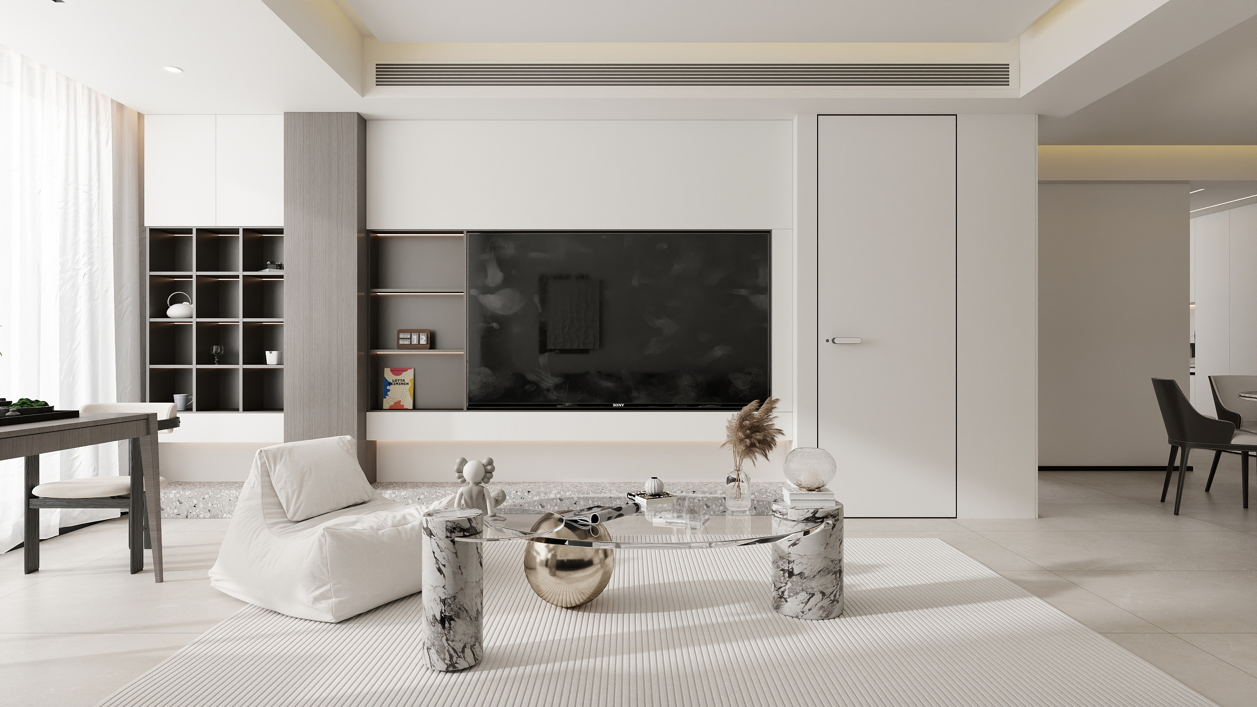 方源设计-无主灯现代风设计-装修设计方案