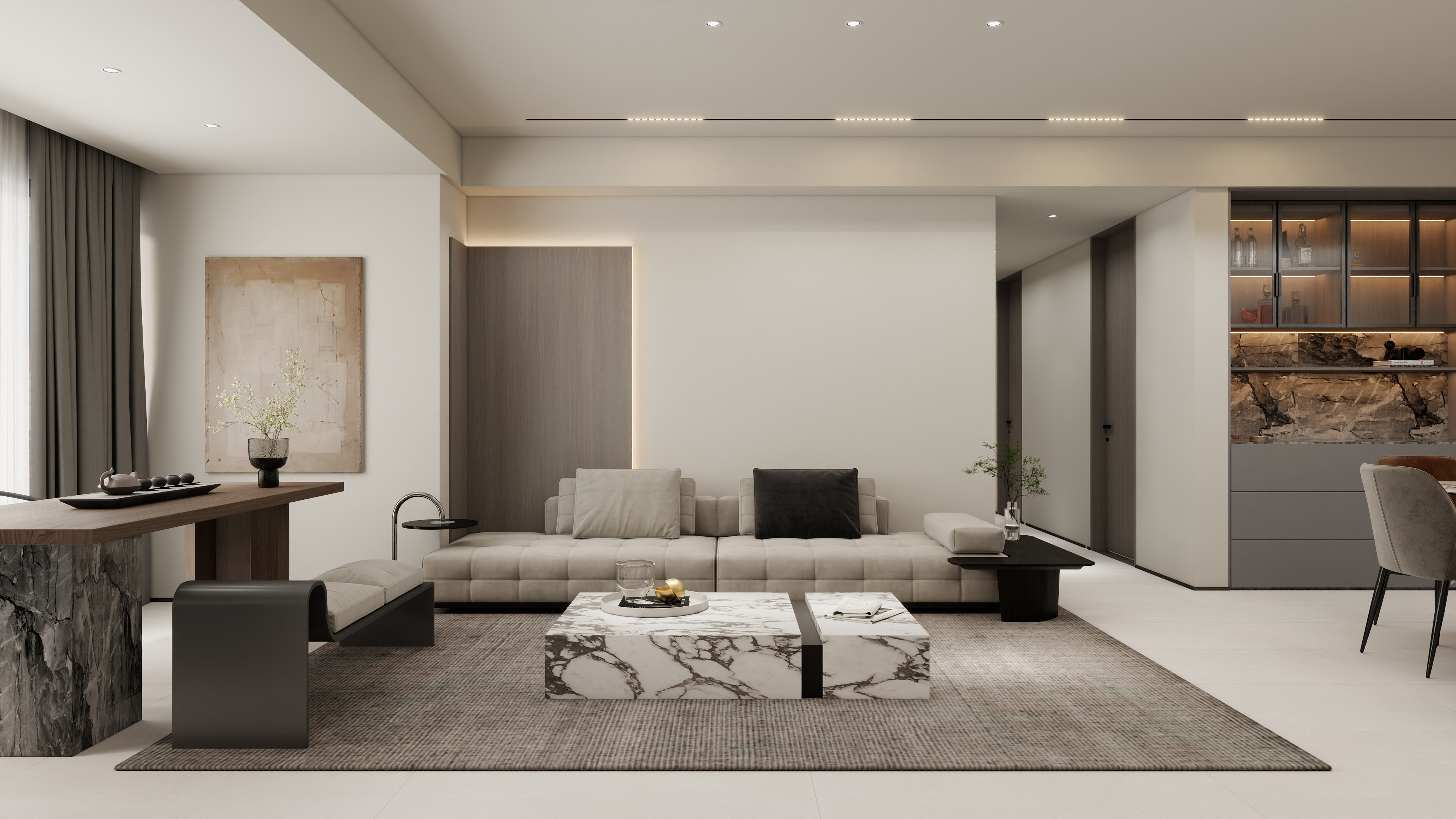 莱农-134㎡ 虎溪意式-装修设计方案