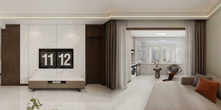 设计师王彦章-锦院106设计方案-装修设计方案