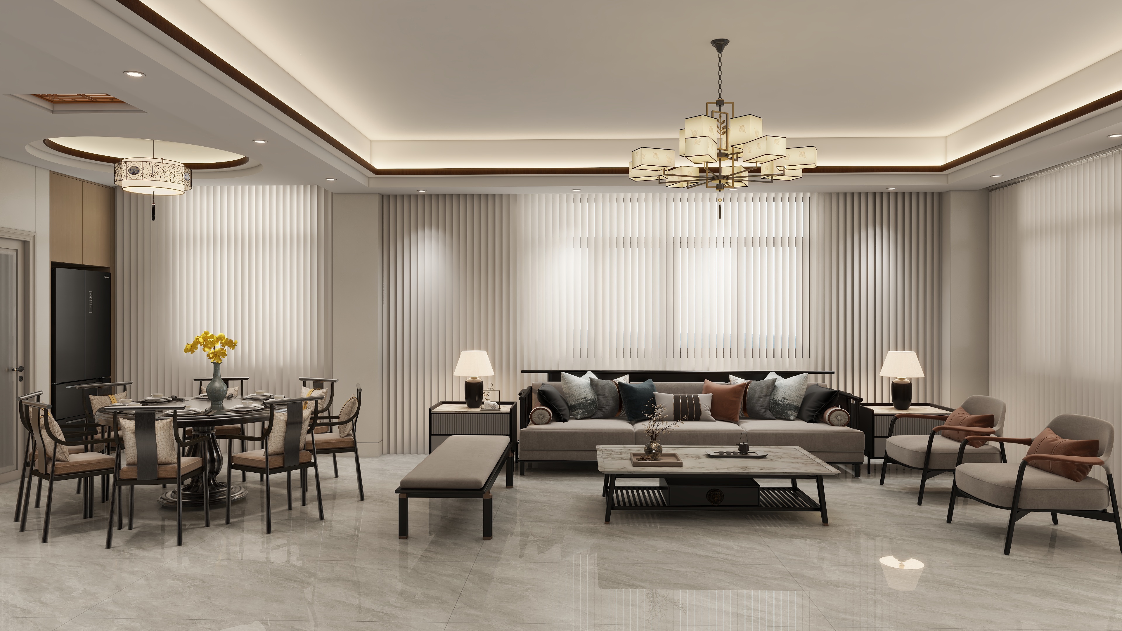 林宜社-石塘北片406号方案三-装修设计方案