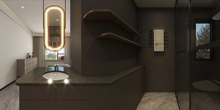 欧派设计总监祁麟-城建怡景131-意式极简-副本-装修设计方案