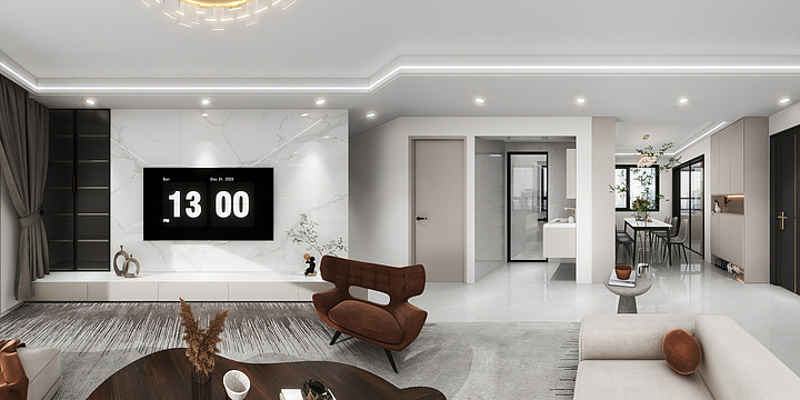 屿你空间设计-130惠风天成5-1-1001-装修设计方案