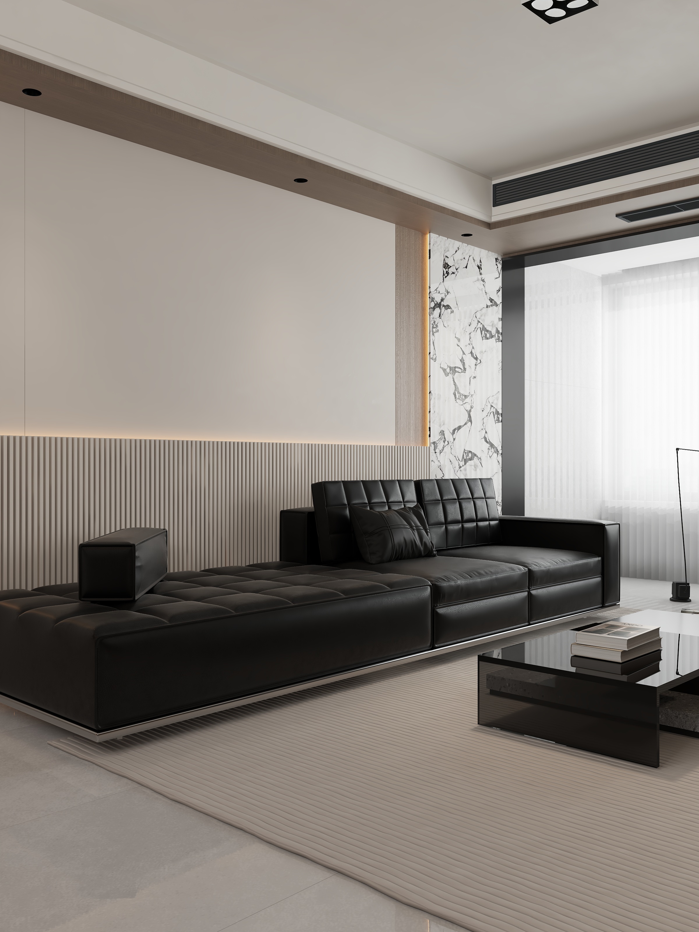 白云朵的味道-汉华府意式-装修设计方案