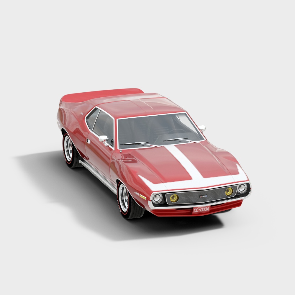 muscle car3D模型