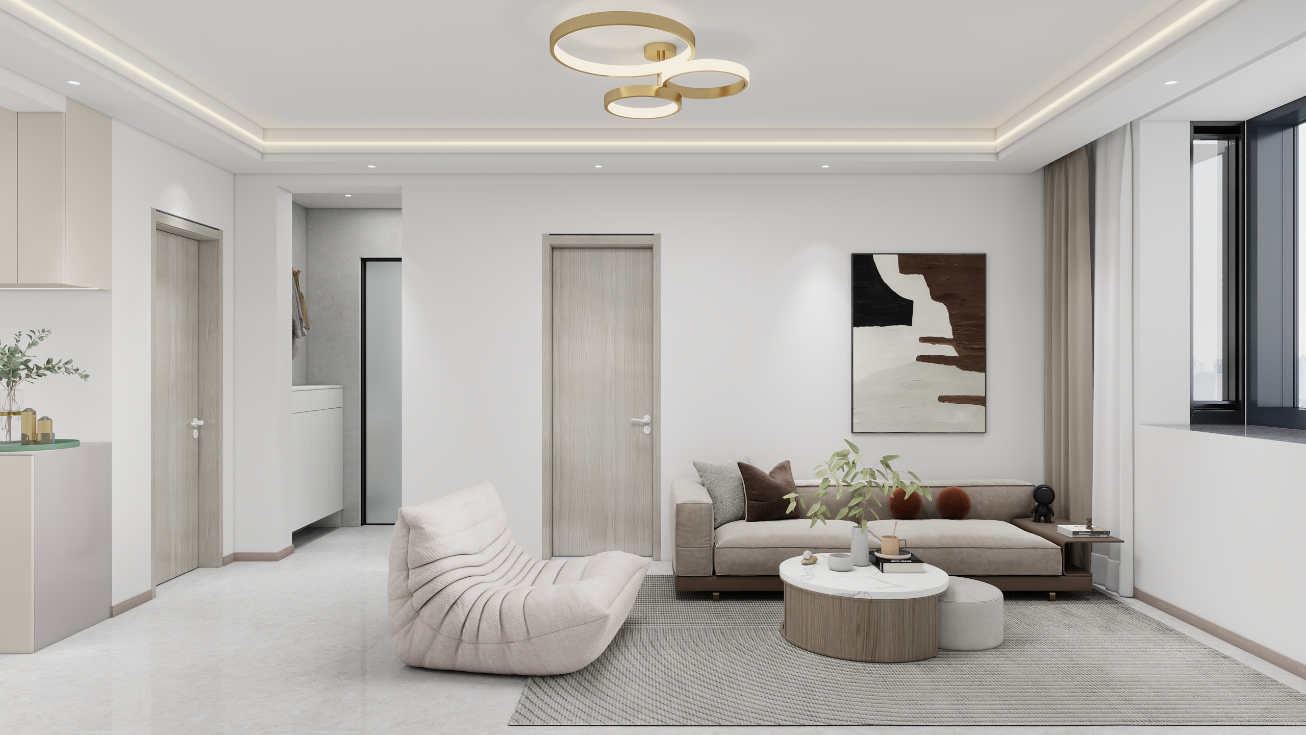 雪花尘埃-改造老小区3方案-装修设计方案