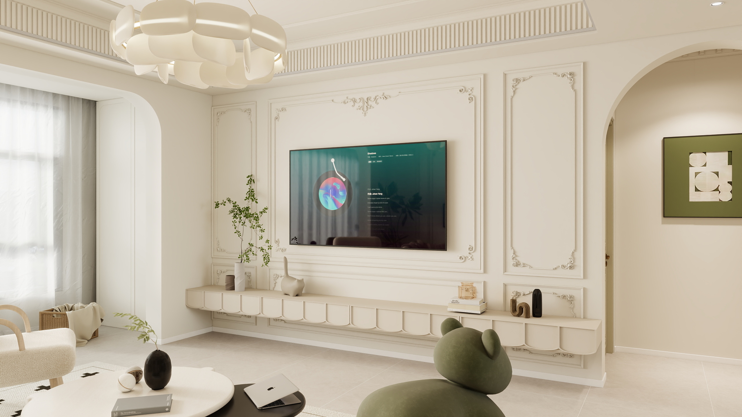 hiamyeoo-法式奶油112㎡3室-装修设计方案