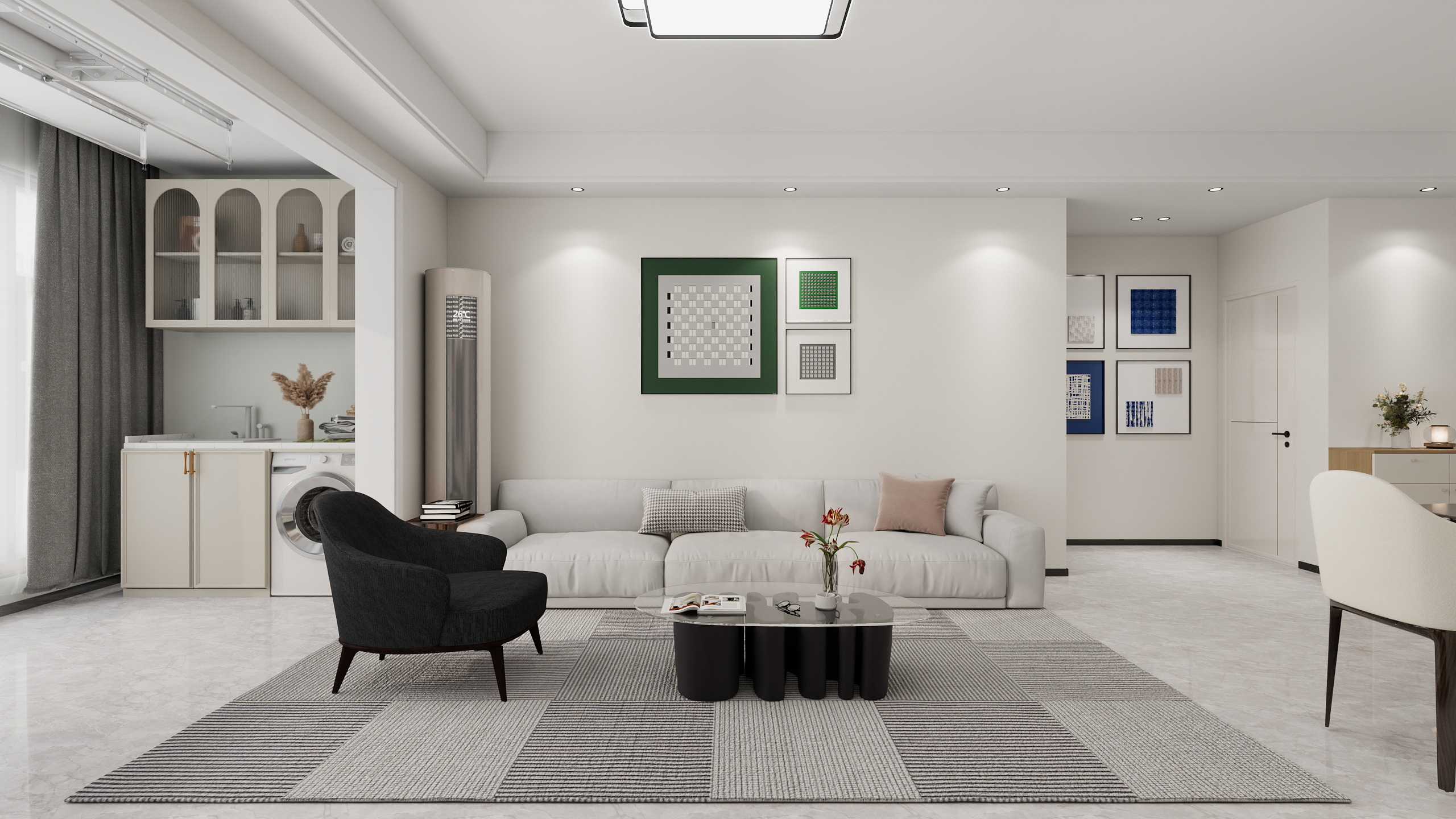 利州区-法狮龙-红色世纪城122㎡4室-装修设计方案