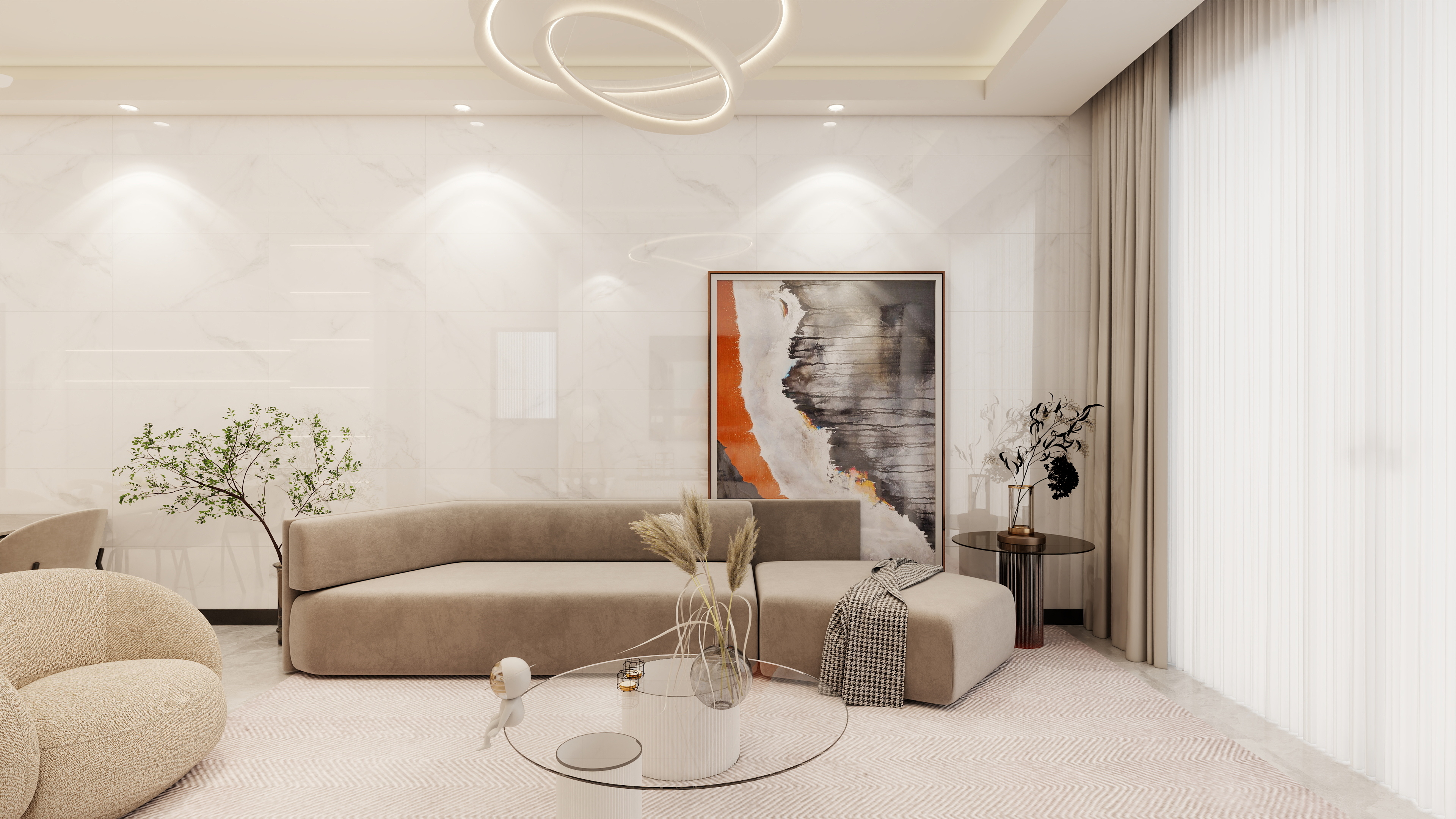 Creek3404休闲区-宏远·活力康城78㎡2室-装修设计方案