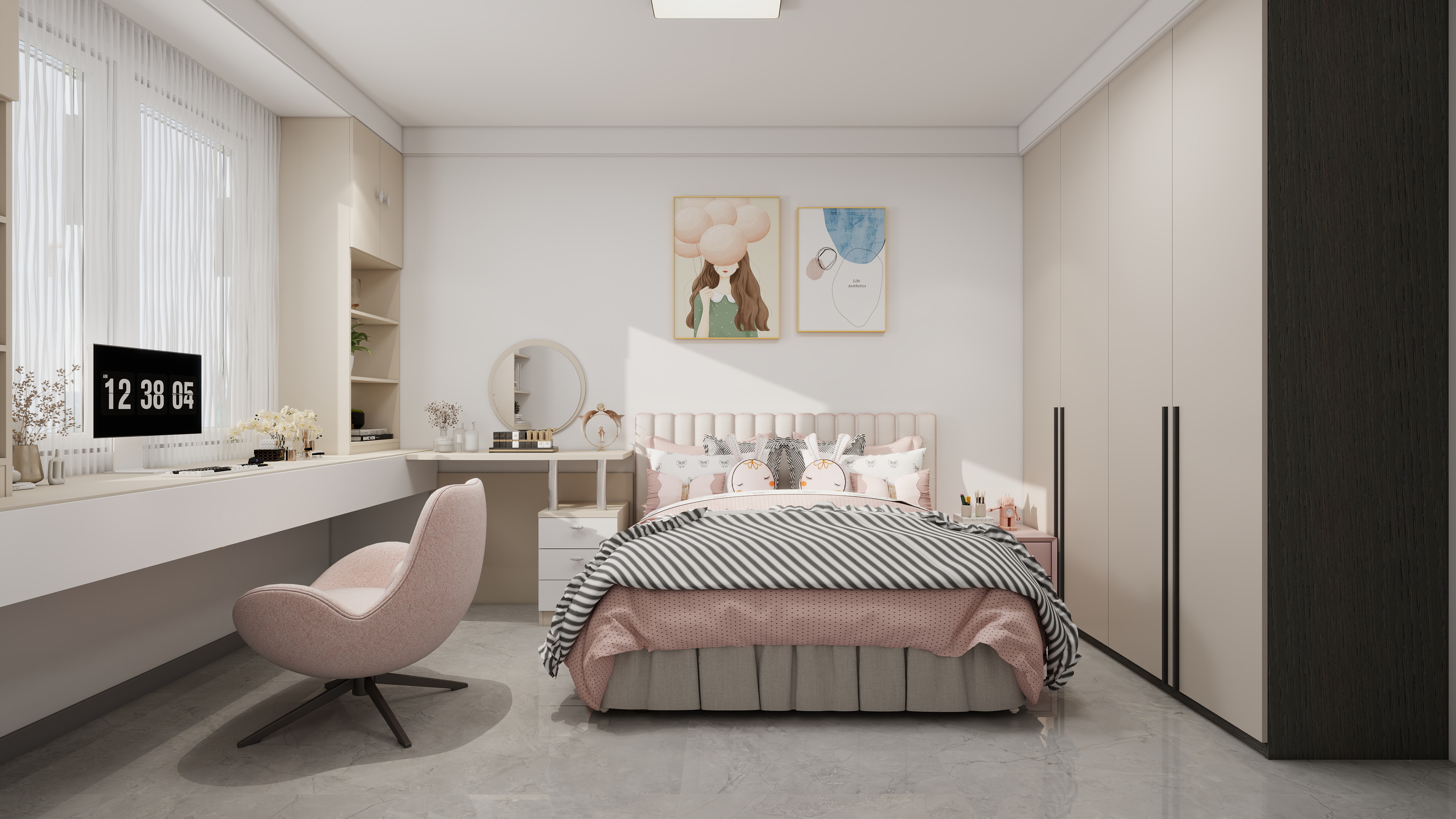 og..-124㎡3室-装修设计方案