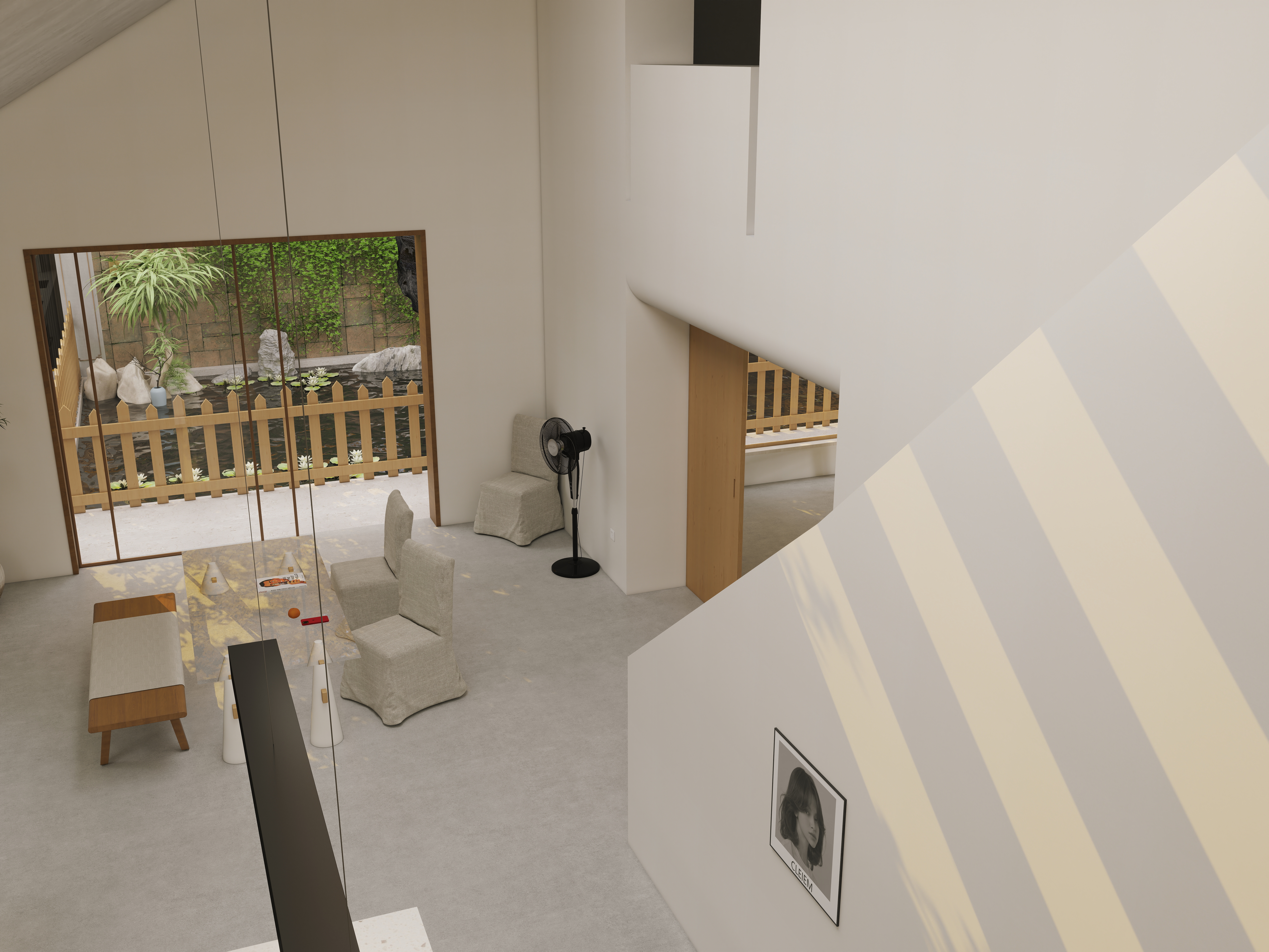 TS33333-福州万科城199㎡2室一层餐厅装修效果图第5张