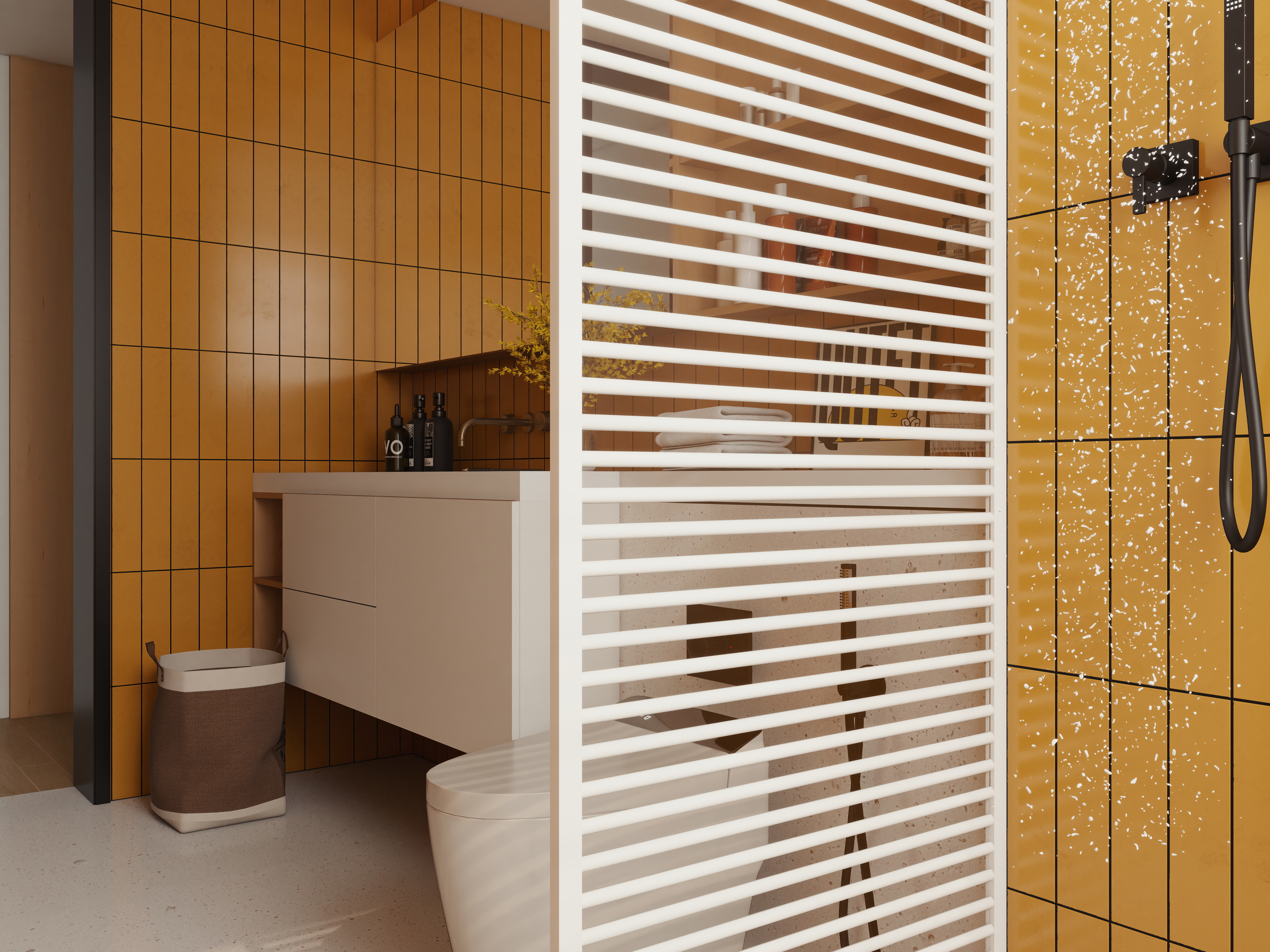 TS33333-福州万科城199㎡2室二层主卫装修效果图第4张