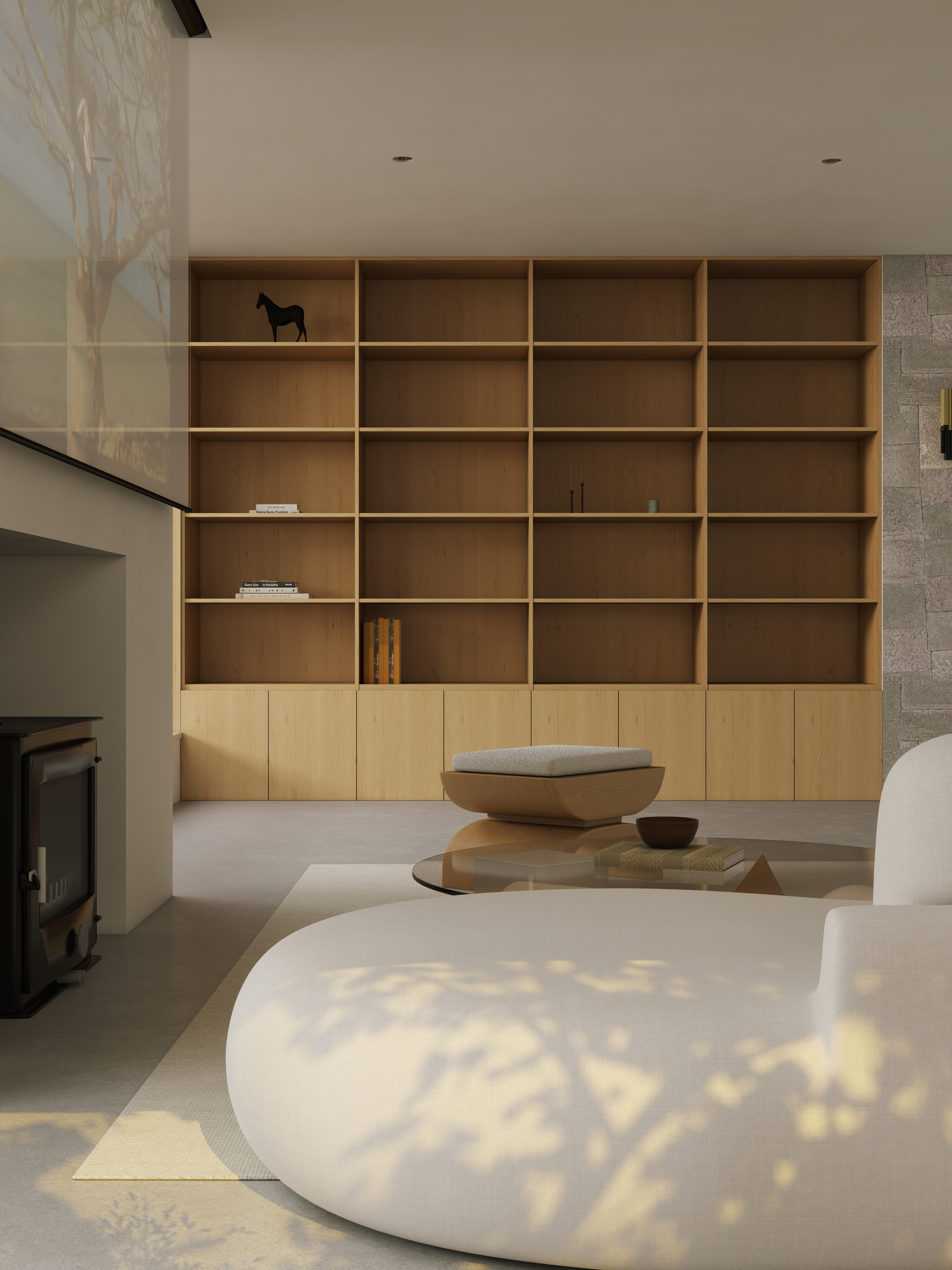 TS33333-福州万科城199㎡2室一层客厅装修效果图第2张