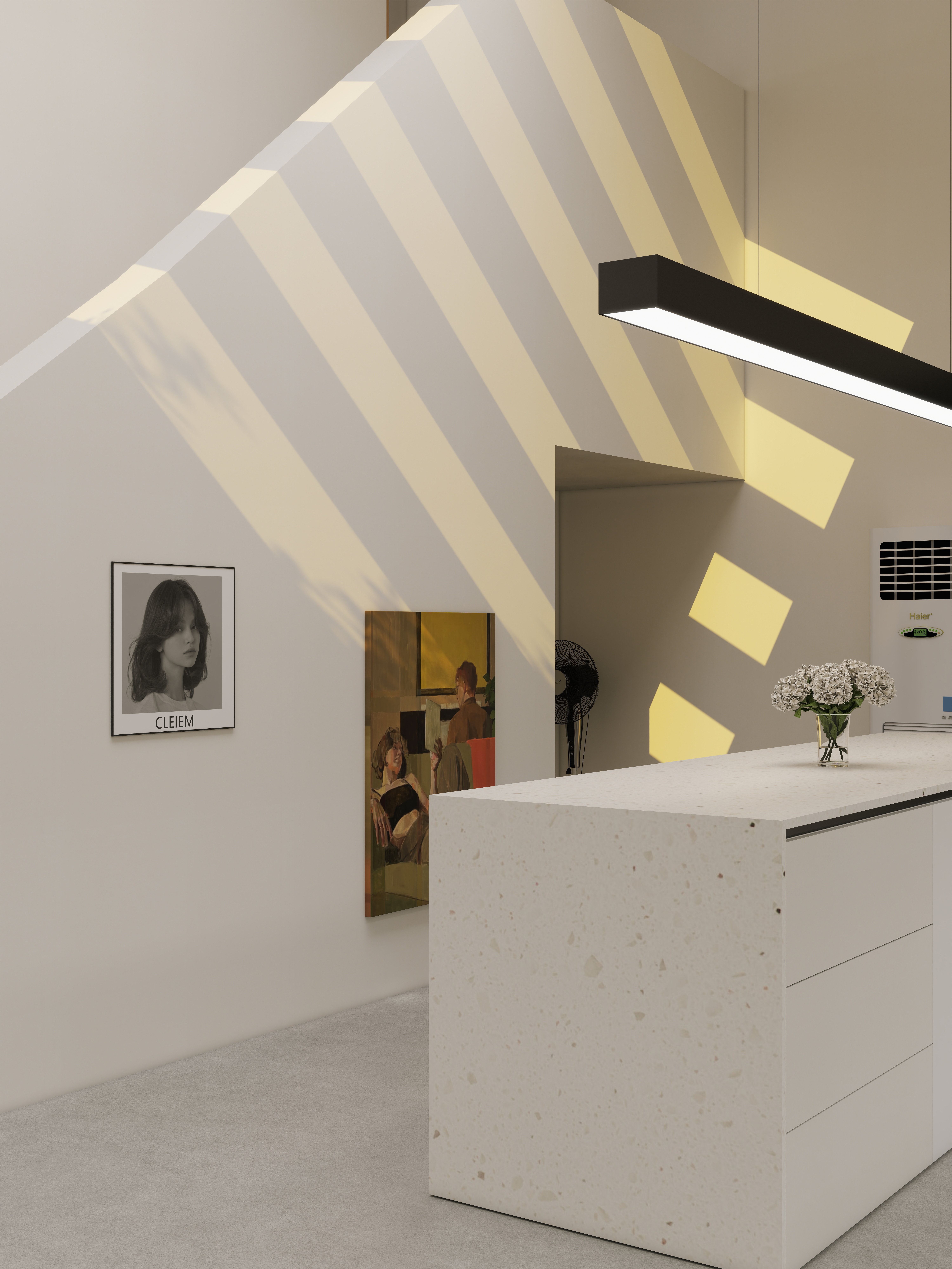 TS33333-福州万科城199㎡2室一层餐厅装修效果图第4张