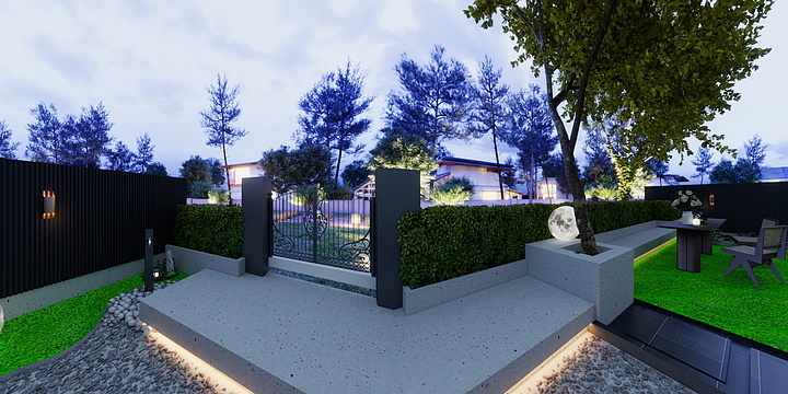 林Kutt-山地名宅花园-装修设计方案